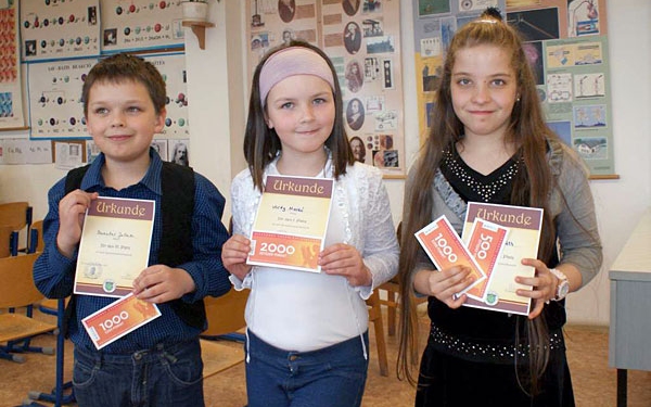 Német szavalóverseny a Dombóvári József Attila Általános Iskolában
