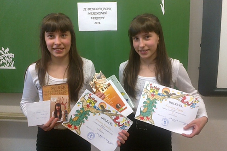 Dombóvári diákok a mesemondó verseny első két helyén