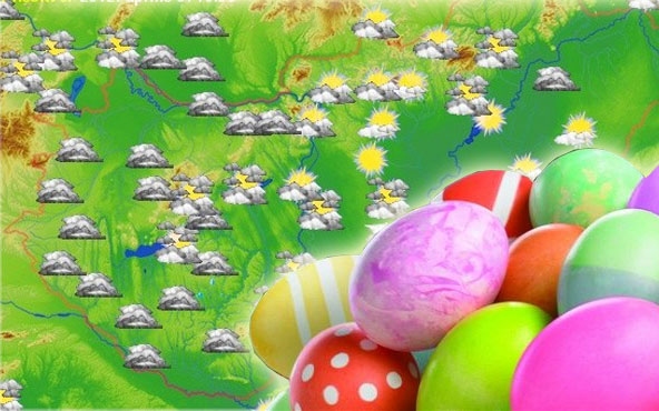 Időjárás előrejelzés Húsvétra