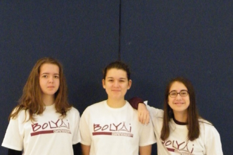 6 Belvárosis csapat a Bolyai matematika csapatverseny ünnepélyes eredményhirdetésén
