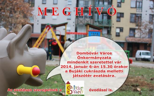 Új játszóteret adnak át Dombóváron