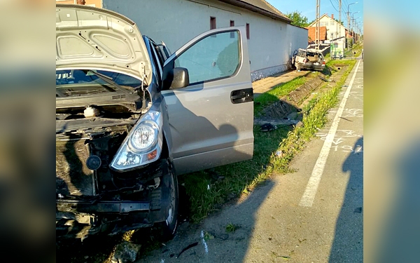 Ijesztő baleset történt Újdombóváron
