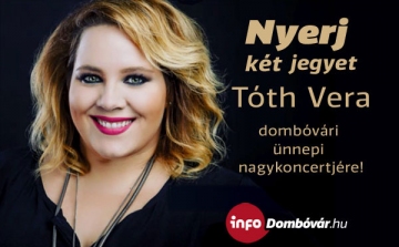 Nyerj két jegyet Tóth Vera dombóvári koncertjére!