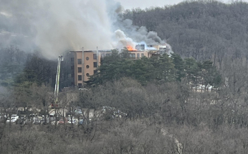 Tűz a visegrádi Hotel Silvanusban - Jelentős a kár