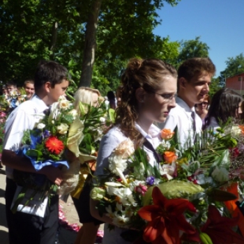 A nyolcadikosok ballagása Kaposszekcsőn 2012.06.16.