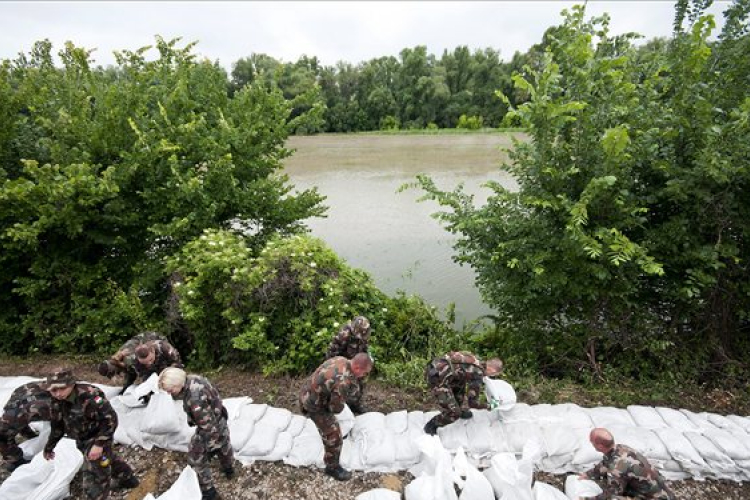 Jelentős áradás várható az Észak-Dunántúl folyóin