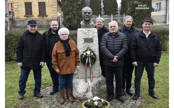 Göllei szülőháza előtt emlékeztek Fekete István születésének 123. évfordulójára