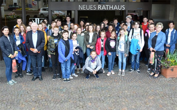 Nyelvgyakorlásra utaztak a József Attila Iskola diákjai Németországba