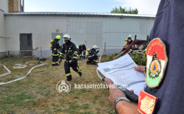  Sikeres minősítést követően élesben is bizonyították képzettségüket a kurdi önkéntes tűzoltók