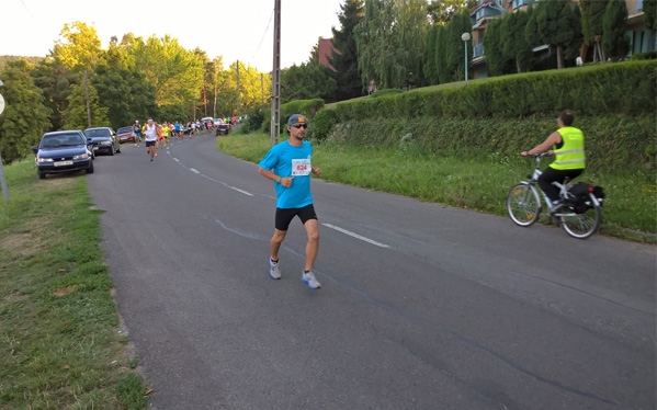 Dombóvári futó a Pécsi-tó kerülő versenyen
