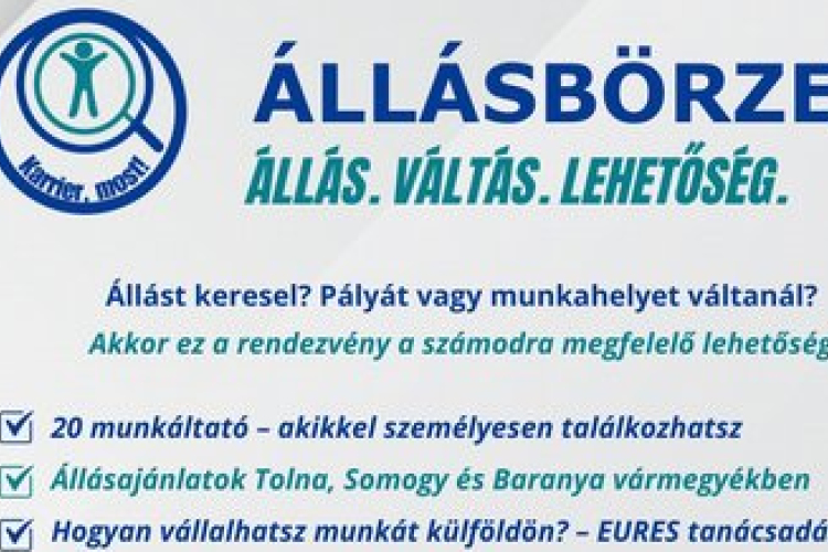 Állásbörzét szerveznek május 13-án Dombóváron