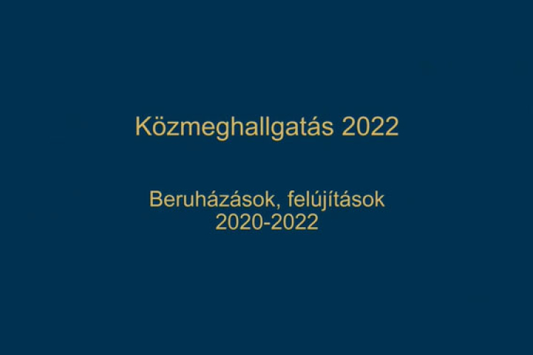 Közmeghallgatást Dombóvár Város Önkormányzata