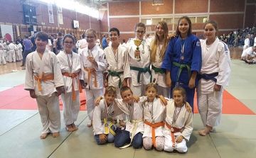 Közel 20 klub közül a 4. lett a Dombóvári Judo Klub Pécsen