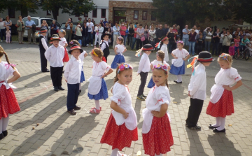 Szüreti felvonulás Kaposszekcsőn