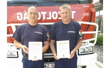 Negyedikek lettek a dombóvári tűzoltók az országos közlekedésbiztonsági versenyen