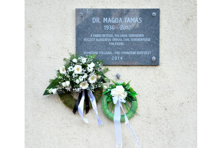 Dr. Magda Tamásra emlékeztek