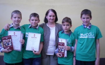 Belvárosi Általános Iskolások a Bolyai Matematika Csapatversenyen