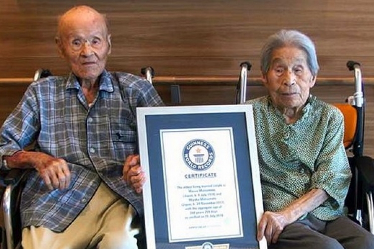 Több mint 80 éve él együtt a világrekorder japán házaspár