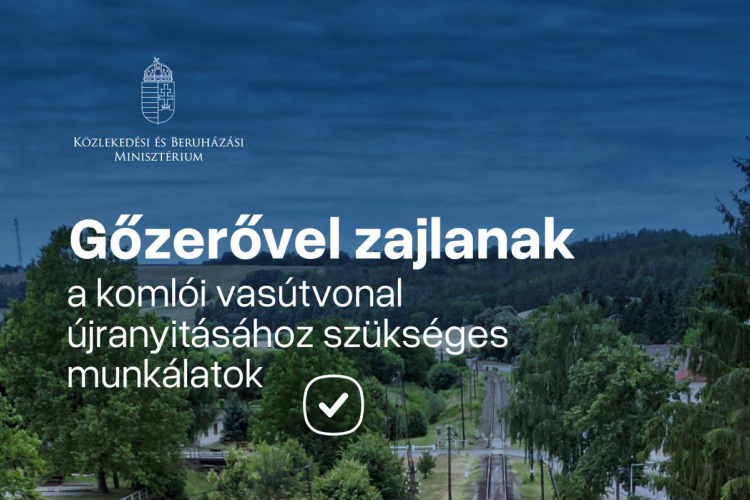 Augusztustól újraindul a személyszállítás a Dombóvár-Komló vasútvonalon