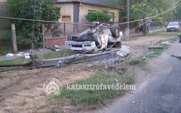 Súlyos baleset Dombóváron