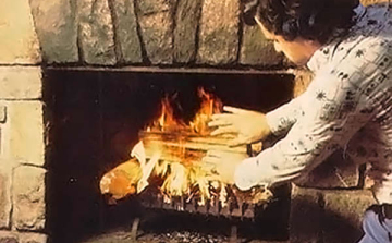 Ne használjuk szemetesnek a kandallót!
