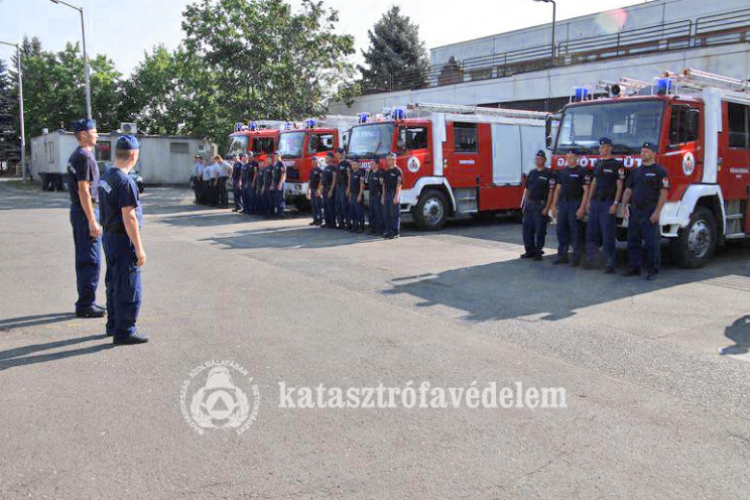 Megyei tűzoltó szakmai vetélkedő Pakson