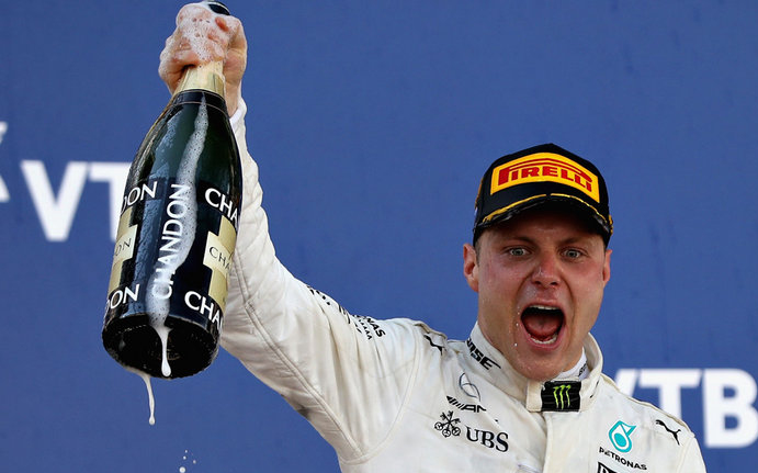 Bottas első győzelmét aratta az Orosz Nagydíjon