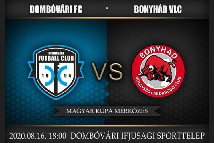 A Bonyhád csapatát fogadja a Dombóvár FC vasárnap