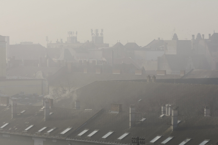 Ismét veszélyes a levegő több településen 