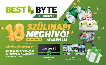 18. Szülinapi Meghívó a Best-Byte-nál, játssz és nyerj!