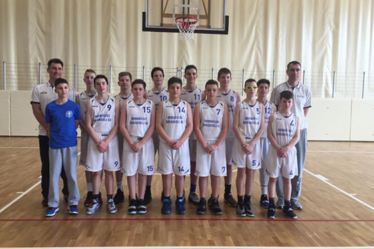 Magyarország nyolc legjobb csapata között a Dombóvári Kosársuli U14-es csapata