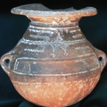 Halotti maszkos bronzkori edények a Múzeumban 2012.03.24.
