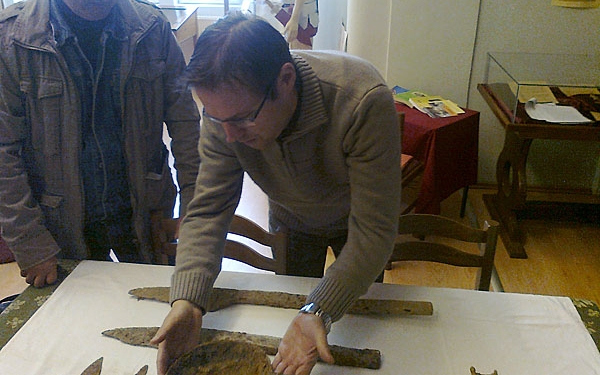 Római kori használati eszközök kerültek átadásra a Magyar Nemzeti Múzeum részére