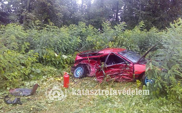 Öten sérültek meg egy hétfői balesetben