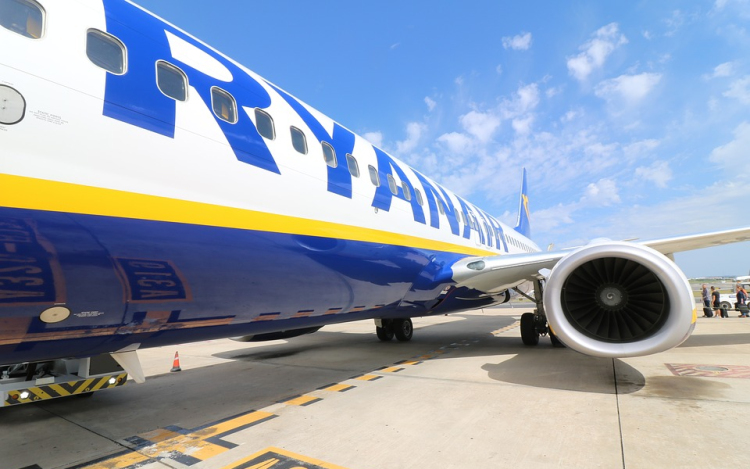 A járattörlések ellenére még nem csökkent a Ryanair utasforgalma