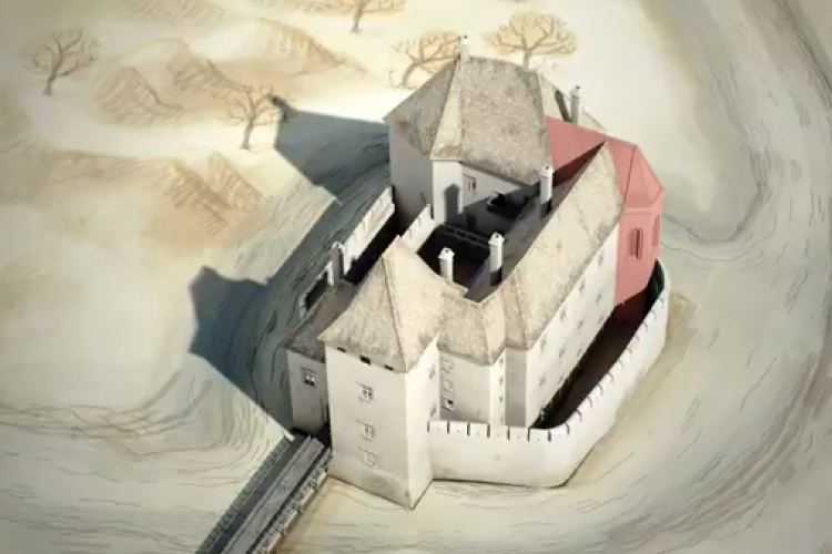 Háromdimenziós film készült a simontornyai várról
