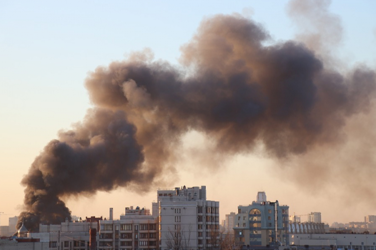 Két nagy olajraktárt is megsemmisítettek Ukrajnában