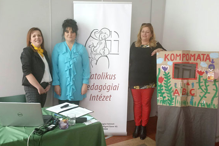 Környezetvédelmi programjukat mutatták be a Szivárvány Óvoda óvodapedagógusai
