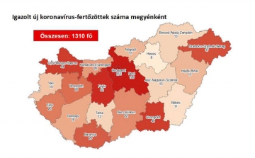 Tolna megyében szombatra sem változott az igazolt fertőzöttek száma