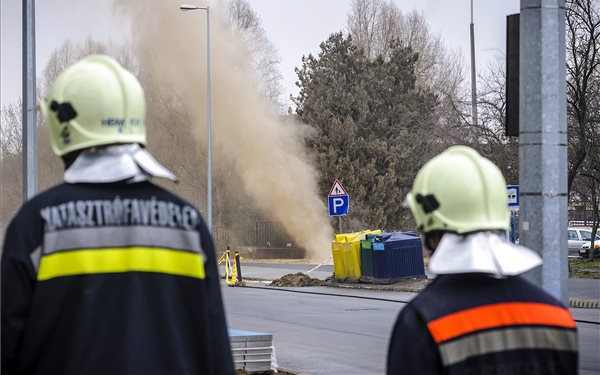 Gázömlés Debrecenben