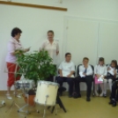 Zenét tanuló gyerekek hangversenye Kaposszekcsőn 2012.06.14.