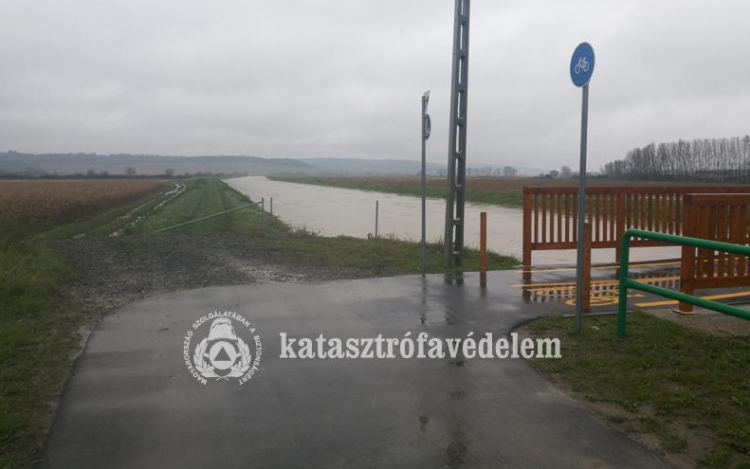 Esőzés miatti beavatkozások