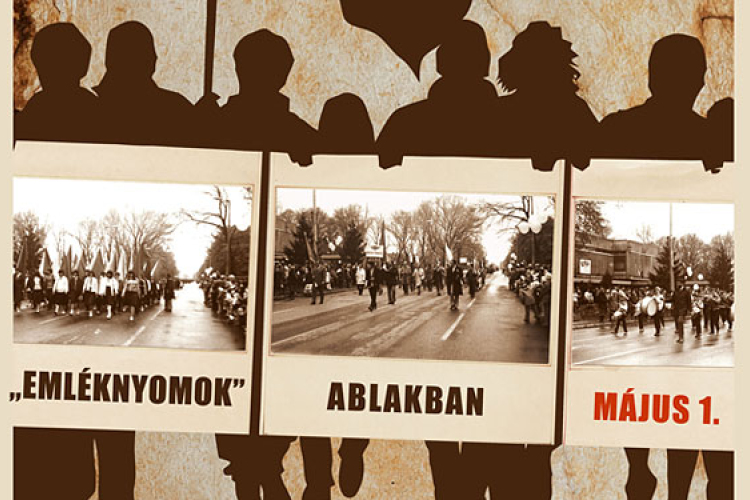 „Ablak-tárlat” egykori dombóvári május elsejékről