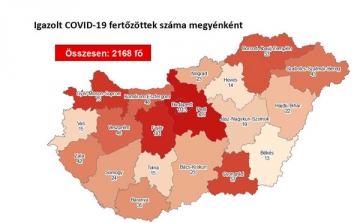 Emelkedett az igazolt fertőzöttek száma Tolna megyében