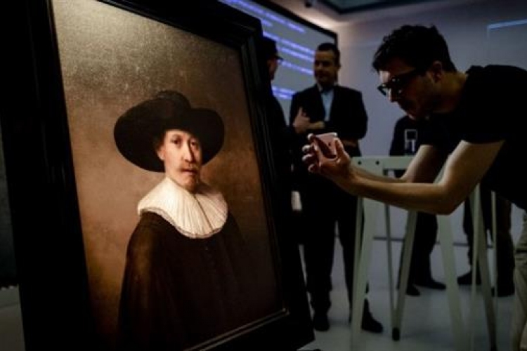 Új Rembrandt-képet festett egy számítógép 