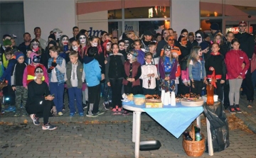 Halloween futás Dombóváron