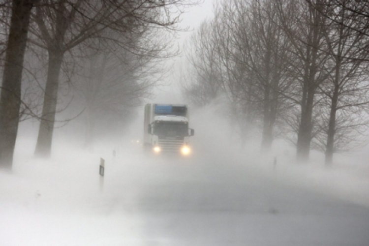 Havazás - Ismét figyelmeztetések hétfőre Tolnában, Baranyában