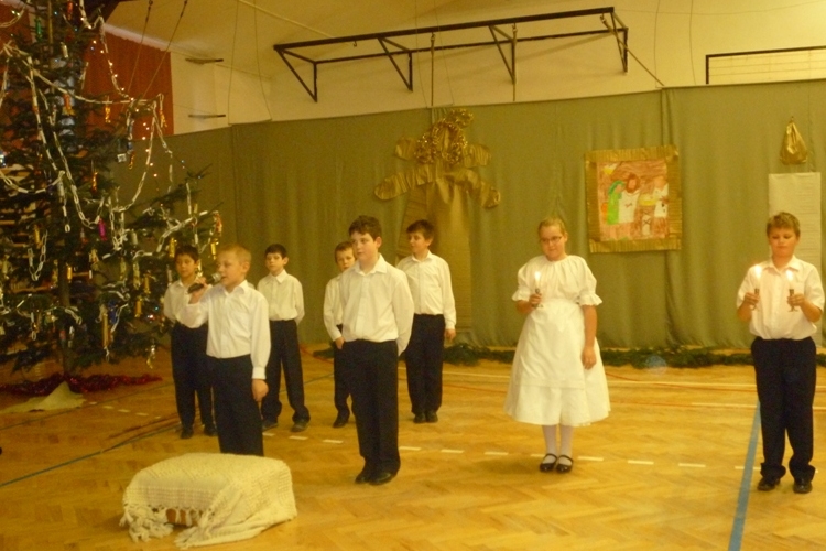 Iskolai karácsony Kaposszekcsőn