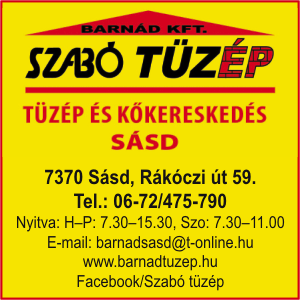 Szabó Tüzép naptárhoz